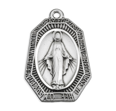 Sterling Silver Miraculous Medal