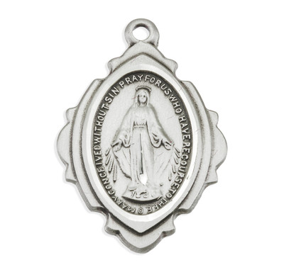Sterling Silver Miraculous Medal