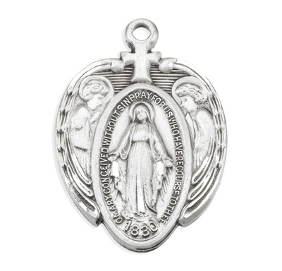 Sterling Silver Miraculous Medal