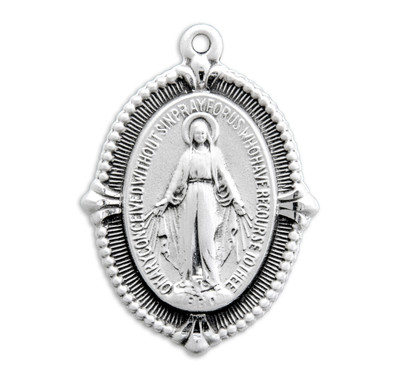 Sterling Silver Miraculous Medal
