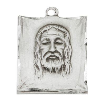 Shroud of Turin Sterling Silver Medal