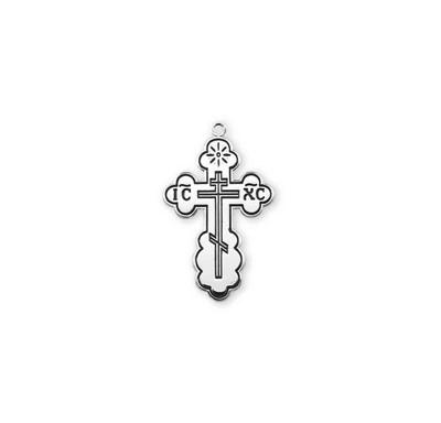 Sterling Silver Byzantine Cross