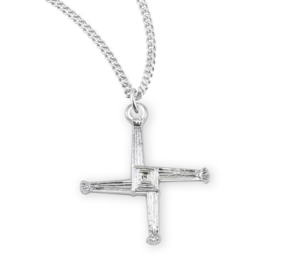 Sterling Silver Saint Brigid Cross