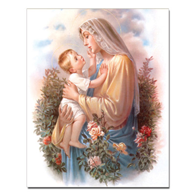 MADONNA W/CHILD CARDED 8x10 PRINT FOR FRAMING