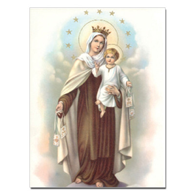 MT CARMEL CARDED 8x10 PRINT FOR FRAMING
