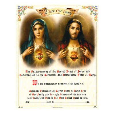 GOD BLESS OUR FAMILY CARDED 8x10 PRINT FOR FRAMING