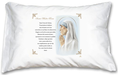 Mother Teresa / St. Teresa of Calcutta Pillow Case – Spanish Prayer