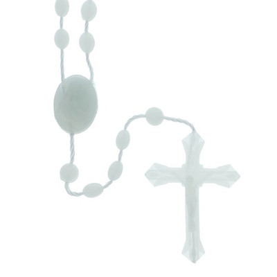 White Rosaries – Pack of 100