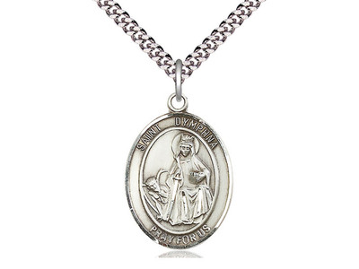 St. Dymphna - Oval Patron Saint Series