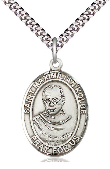 St. Maximilian Kolbe - Oval Patron Saint Series