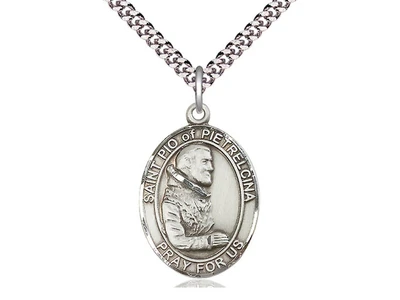 St. Pio of Pietrelcina - Oval Patron Saint Series