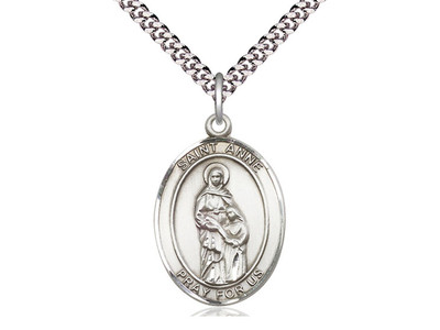 St. Anne - Oval Patron Saint Series