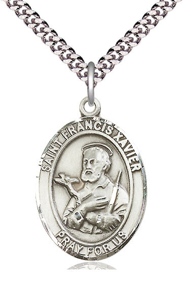 St. Francis Xavier - Oval Patron Saint Series