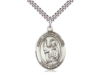 St. Vincent Ferrer - Oval Patron Saint Series