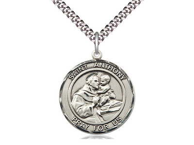 St. Anthony of Padua - Round Patron Series