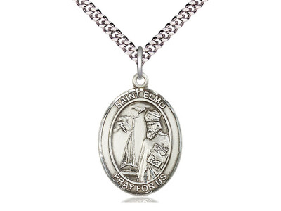 St. Elmo - Oval Patron Saint Series