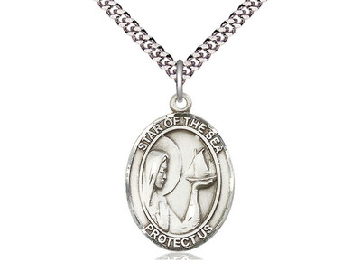 Our Lady Star of the Sea - Oval Patron Saint Series