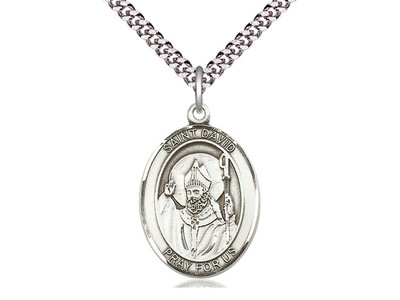 St. David of Wales - Oval Patron Saint Series
