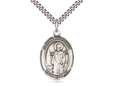 St. Wolfgang - Oval Patron Saint Series