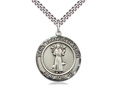 St. Francis of Assisi - Round Patron Saint Series