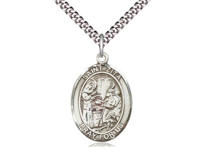 St. Zita - Oval Patron Saint Series