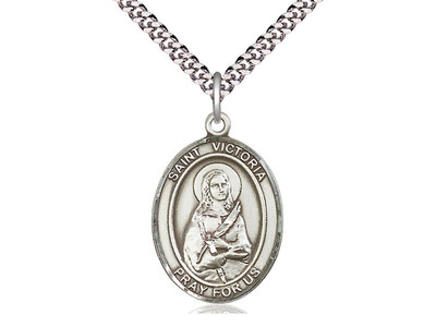 St. Victoria - Oval Patron Saint Series