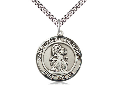 St. Gabriel the Archangel - Round Patron Series