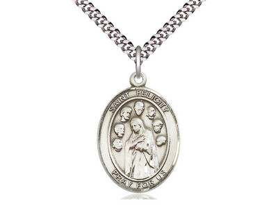 St. Felicity - Oval Patron Saint Series