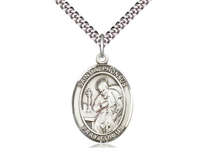 St. Alphonsus - Oval Patron Saint Series