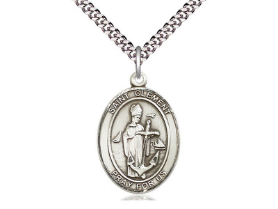 St. Clement - Oval Patron Saint Series