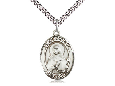St. Dorothy - Oval Patron Saint Series