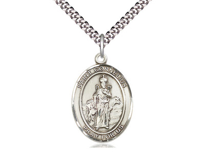St. Cornelius - Oval Patron Saint Series