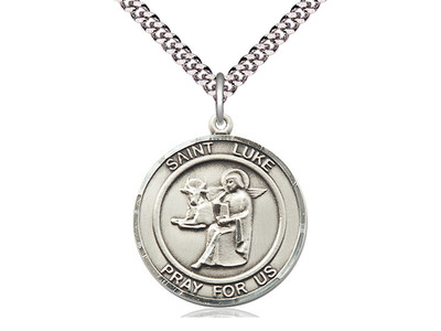 St. Luke the Apostle - Round Patron Series