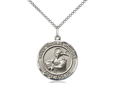 St. Thomas Aquinas - Round Patron Series