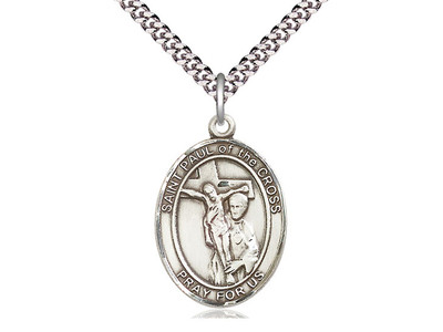 St. Paul of the Cross - Oval Patron Saint Series