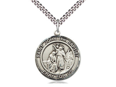 St. John the Baptist - Round Patron Series