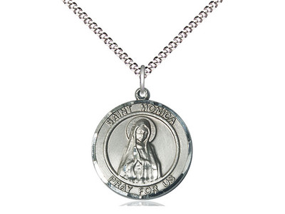 St Monica - Round Patron Series
