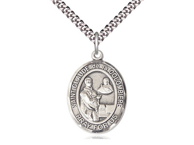 St. Claude de la Colombiere - Oval Patron Saint Series