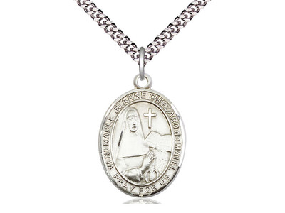 St. Jeanne Chezard de Matel - Oval Patron Series