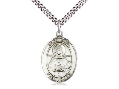St. Daria - Oval Patron Saint Series