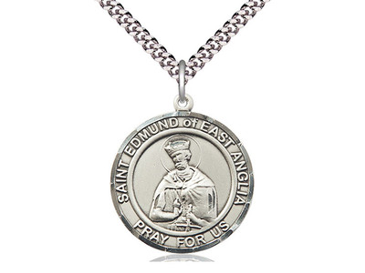 St. Edmund of East Anglia - Round Patron Series