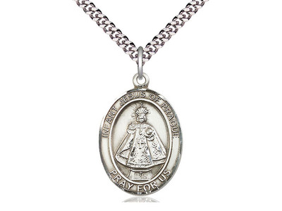 Infant of Prague - Oval Patron Saint Series