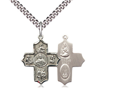 5-Way Sacred Heart Medal