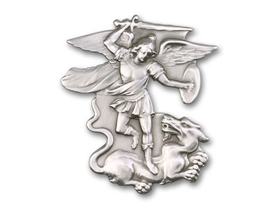St. Michael the Archangel Visor Clip