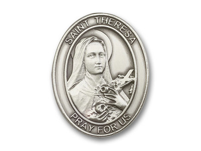 St. Theresa Visor Clip