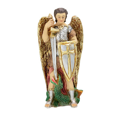 Saint Michael the Archangel Defender of Glory Resin Statue