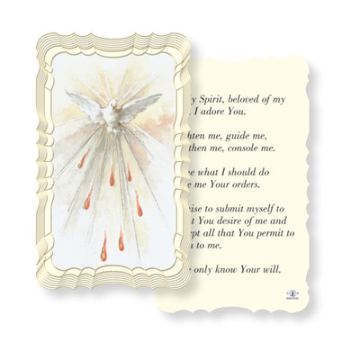 O Holy Spirit - Confirmation Holy Card