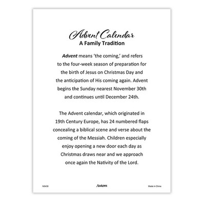 Our Lady of Advent Calendar