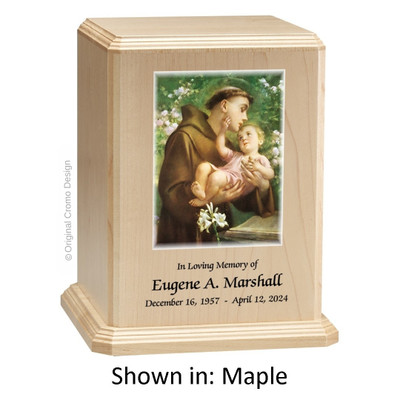 Saint Anthony Maple Urn 