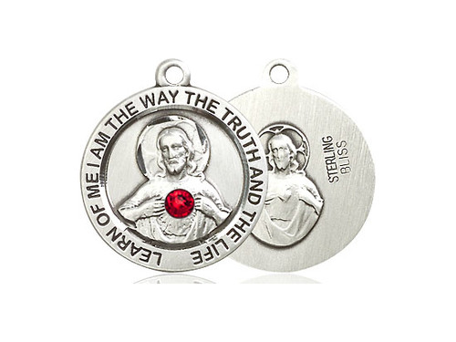Scapular w/ Ruby Stone
